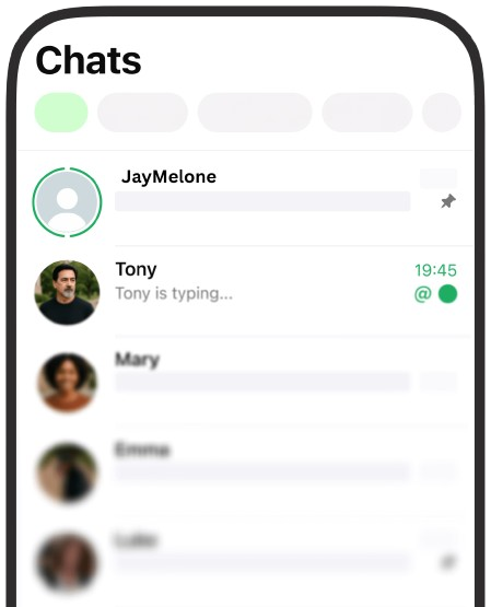 WhatsApp chatbot conversations interface preview